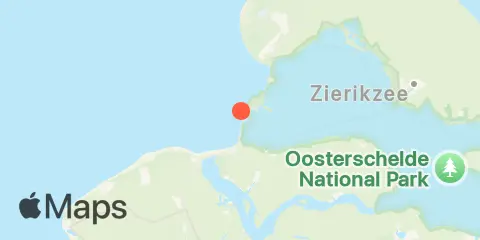 Oosterschelde Roompotsluis buiten Location