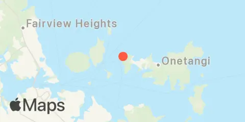 Mātiatia Bay Location