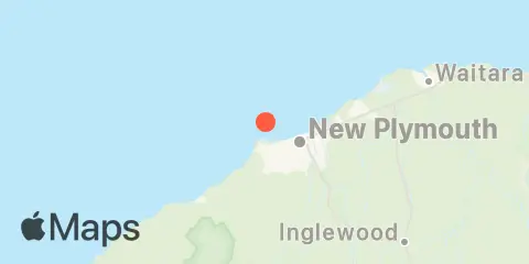 Port Taranaki Location