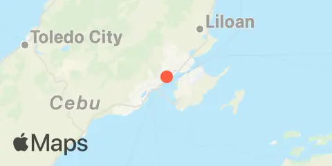 Placering af Cebu