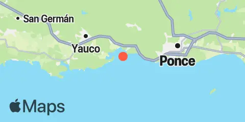 Peñuelas (Punta Guayanilla) Location