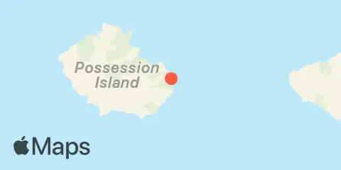 Ile Possession Crozet Location