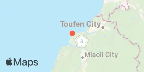 Placering af Waipu (外埔)