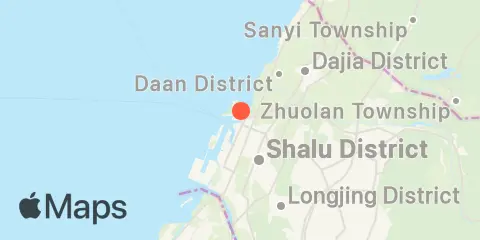 Taichung Port (臺中港) Location