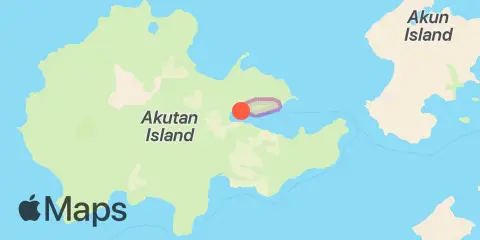Akutan Harbor Location