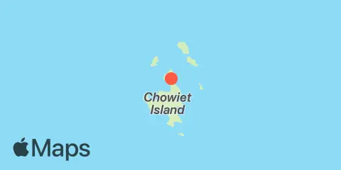 Chowiet Island Location