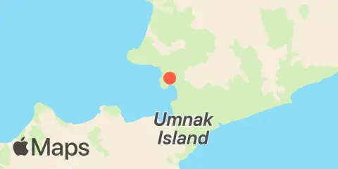 Inanudak Bay Location