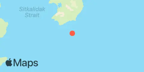 Sitkalidak Island GPS Tide Buoy Location