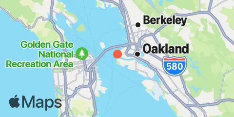 Oakland Pier Location
