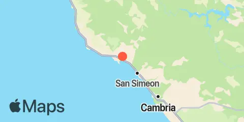 San Simeon Location