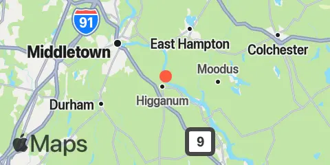 Higganum Creek Location