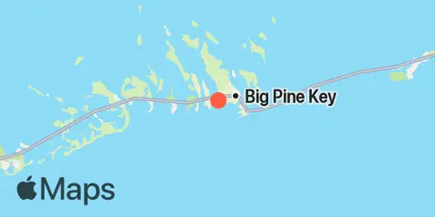Big Pine Key, Newfound Harbor Channel Location