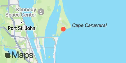 Cape Canaveral Location