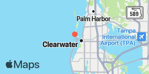 Clearwater Beach Location