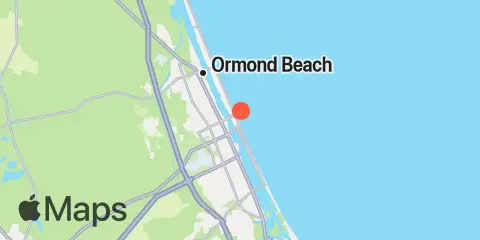 Daytona Beach (Ocean) Location