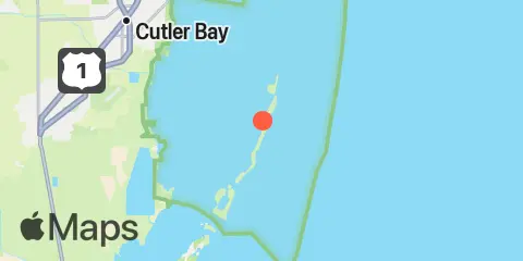 Elliott Key Harbor Location