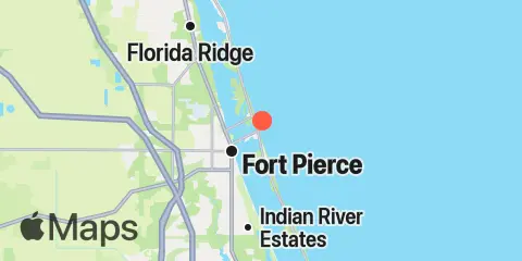 Fort Pierce Inlet, South Jetty Location
