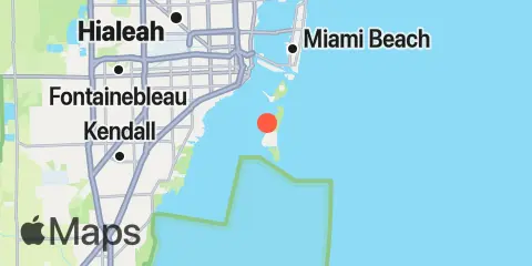 Key Biscayne Yacht Club Location