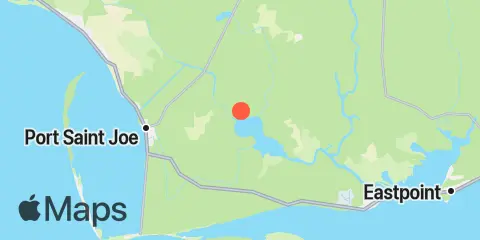Lake Wimico Location