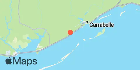 South Carrabelle Beach Location