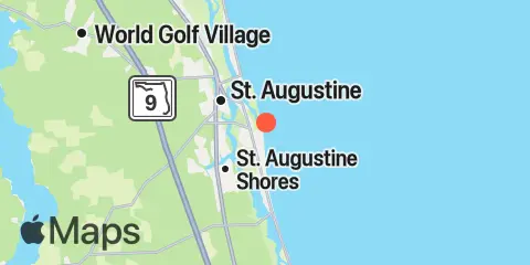 St. Augustine Beach Location