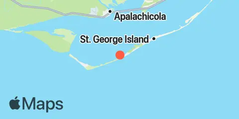 St. George Island Location