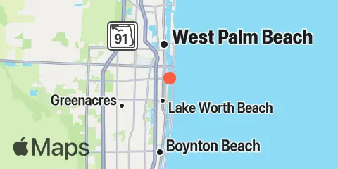 West Palm Beach Canal Location