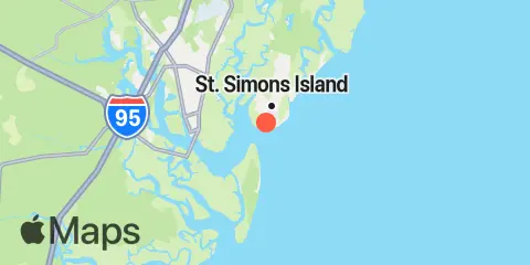 St. Simons Lighthouse Location
