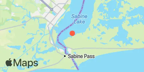 East Sabine Lake Location