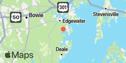 Rhode River (County Wharf) Location