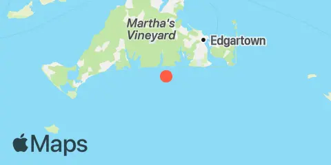 Martha's Vineyard GPS Buoy Location