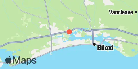 Biloxi River Location