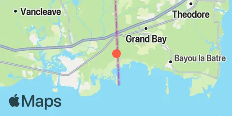 Grand Bay NERR Location