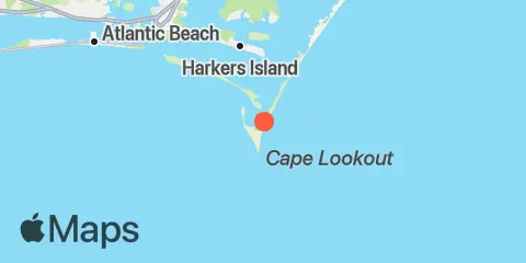 Cape Lookout (Ocean) Location