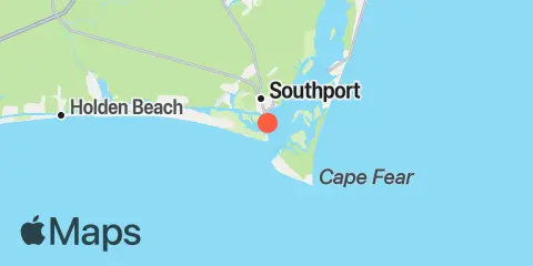 Fort Caswell Location