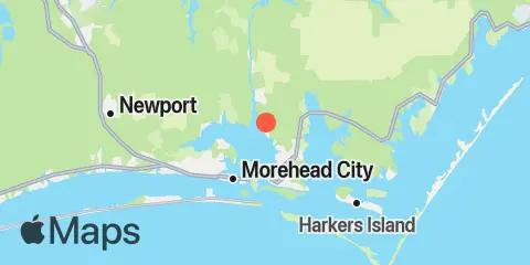 Newport River (Yacht Club) Location