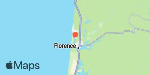 Florence USCG Pier Location