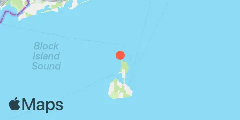 Sandy Point, Block Island Sound Location