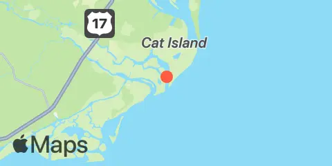 Cedar Island Location
