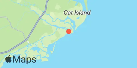 Cedar Island Point Location