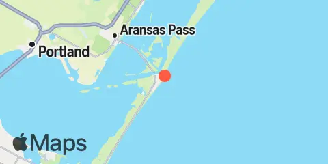 Port Aransas (H. Caldwell Pier) Location