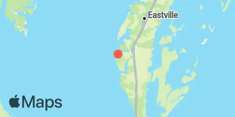 Cape Charles Harbor (USCG Wharf) Location