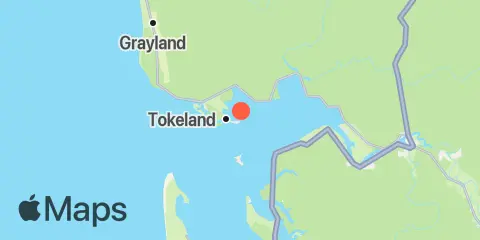 Toke Point Location